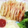 ナツ☆ママ's cooksnap of when they made 簡単時短deあと一品！ハムチーズ餃子.