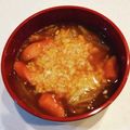 モコナもどき's cooksnap of when they made ルーと麺つゆで☆超簡単♡カレー鍋.