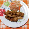 ﾁｲﾁｬﾝﾏﾏ's cooksnap of when they made チキンガーリックオニオン醤油.