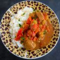ひさかた's cooksnap of when they made *ココナッツのカレー*.