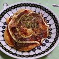 赤い電話's cooksnap of when they made 冷蔵庫一掃！豆腐と卵のふわふわ焼き.