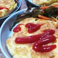 虹色にこり沖縄's cooksnap of when they made 冷蔵庫にあるある。ふわふわ卵焼き丼！.