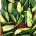 まめはっぱ's cooksnap of when they made 炒めて作る！さっぱり☆きゅうりの南蛮漬け.