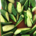 まめはっぱ's cooksnap of when they made 炒めて作る！さっぱり☆きゅうりの南蛮漬け.