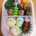 クッキングかぁ♡'s cooksnap of when they made お弁当に！豚のくるくる肉巻き.