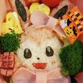くわかな's cooksnap of when they made キャラ弁　イーブイ派生　＊ニンフィア＊.