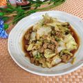 へい♡ゆー♡'s cooksnap of when they made キャベツ消費も♪ご飯がすすむ麻婆キャベツ.