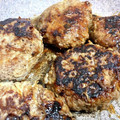 イムガヨン's cooksnap of when they made 卵、玉ねぎなし！えのきﾊﾝﾊﾞｰｸﾞ♪.