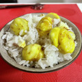 美味しい物ハンター's cooksnap of when they made ほっくり♪秋の味覚♪栗ごはん.