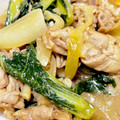 ごふぁんだ's cooksnap of when they made 新玉ねぎと小松菜と豚こまの旨旨炒め.