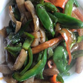 ☆しいたんママ☆'s cooksnap of when they made ピーマンと糸こんのもやし炒め.