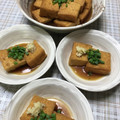 Etsu☆ko's cooksnap of when they made 超簡単一品 厚揚げ煮 シンプル編.