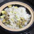 みみふぁん's cooksnap of when they made 土鍋で炊く☆栗ご飯♪.