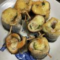pokoeri's cooksnap of when they made パクっと食べれるサンマの大葉チーズロール.