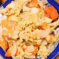 （＊あωや＊）'s cooksnap of when they made 簡単！美味しい☆きのこと卵の中華風炒め♪.