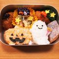 yuuminnn85's cooksnap of when they made ハロウィンキャラ弁.