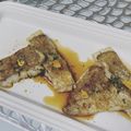 wingkabu's cooksnap of when they made タラとホタテのガーリックバタームニエル.