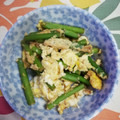 くネコまろす's cooksnap of when they made シンプル簡単！にんにくの芽と卵炒め.