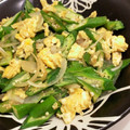きりぼーysm's cooksnap of when they made オクラと卵炒め.