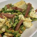 ソラSky's cooksnap of when they made おばぁ直伝・ゴーヤーチャンプルー.