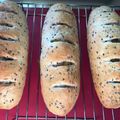 あーりょうママ's cooksnap of when they made リスドォル de 黒ごまさつまいもパン.