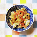 カレンガール's cooksnap of when they made 大根人参油揚げの玉子とじ♡.