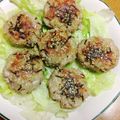 55才のおじさん's cooksnap of when they made お弁当にも✤豚肉とれんこんの丸め焼き.