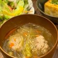 no:no's cooksnap of when they made スープ&鍋に合う肉団子*˙﹀˙*)ﾉ