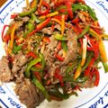 減塩パパ's cooksnap of when they made 簡単にチンジャオロース★ピーマン大量消費.