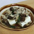 クックWWJ0MS☆'s cooksnap of when they made 豆腐のキノコ餡かけ.