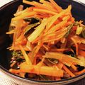 すてら605's cooksnap of when they made レンジ3分！薬膳★セロリと人参の南蛮漬け.