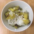 yrinrin's cooksnap of when they made 炊飯器で簡単さつまいもごはん.