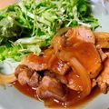 えいてぃえいと's cooksnap of when they made 超簡単☆昔懐かしのポークチャップ.