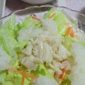 ＴＯＭＯＷＡＴ's cooksnap of when they made さっぱり美味しいみぞれ柚子胡椒サラダ.