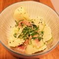 はまぢちか's cooksnap of when they made 長いもと水菜とベーコンのサラダ♪.
