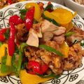 cook☆mi's cooksnap of when they made 鶏の唐揚げでカラフル酢鶏.