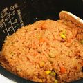 ケンコウママ's cooksnap of when they made 炊飯器でケチャップライス.