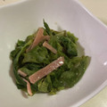 papikun's cooksnap of when they made レタスの外葉とハムのお浸し風【簡単】.