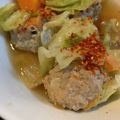 ちやちこ's cooksnap of when they made キャベツと肉団子の煮物♪ふんわり食感♪.