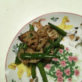 sakutakuhitoshu's cooksnap of when they made #さやインゲンと#蓮根の#お浸し.