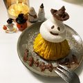 タシー's cooksnap of when they made 簡単！かぼちゃのミニモンブランの作り方.