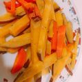 クックS5N2AF☆'s cooksnap of when they made 秋のきんぴら　さつまいも・ごぼう・人参.
