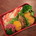 こつゆ514's cooksnap of when they made お弁当・・・50自家製冷食弁当.