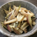 cheesedog's cooksnap of when they made みょうがとエリンギのゴマ油炒め★★.