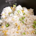 ルパンのかあさん☆彡's cooksnap of when they made ブロックベーコンと枝豆の炊き込みご飯.
