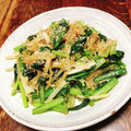 ちゃちゃまる26's cooksnap of when they made 小松菜と大根のジャコ炒め～♪.