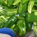 め目め's cooksnap of when they made 種の散らばらないピーマンパプリカの切り方.