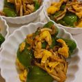 *けいこっこ*'s cooksnap of when they made すぐ出来る♪シメジとピーマンの玉子炒め.