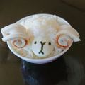 xxみゆxx's cooksnap of when they made ちくわくるくる☆ひつじのキャラごはん.