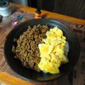 haruku221's cooksnap of when they made 豚そぼろとふんわり卵の3色丼.